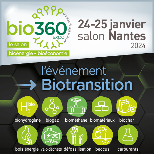 bio360 salon biogaz biométhane biodéchets gaz vert pyrogazéification gazéification hydrothermale