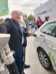 Jean-luc davy président sieml fait le plein de bioGNV