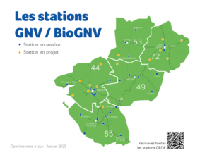 carte des stations biognv janvier 2025