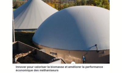 innovation méthanisation produire plus de gaz plus de biométhane gagner plus